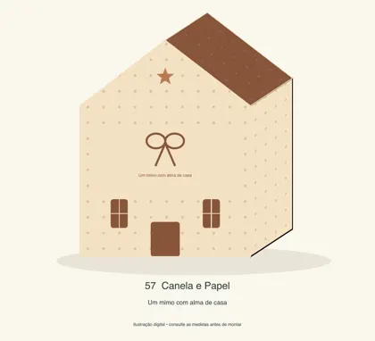 Prévia do tema Canela e Papel