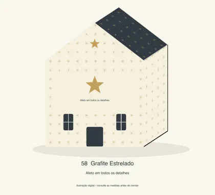 Prévia do tema Grafite Estrelado